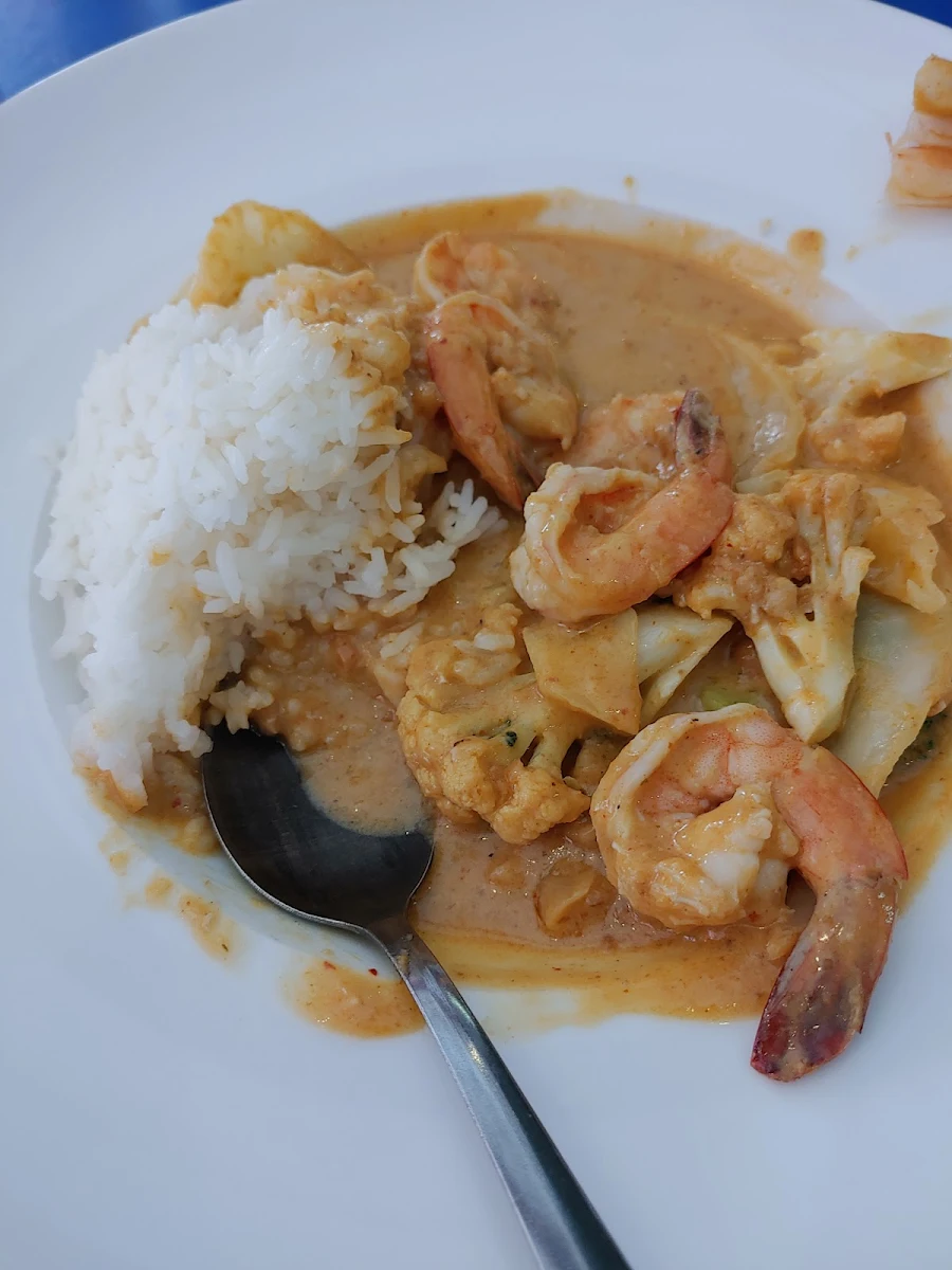 Thai Red Curry Shrimp