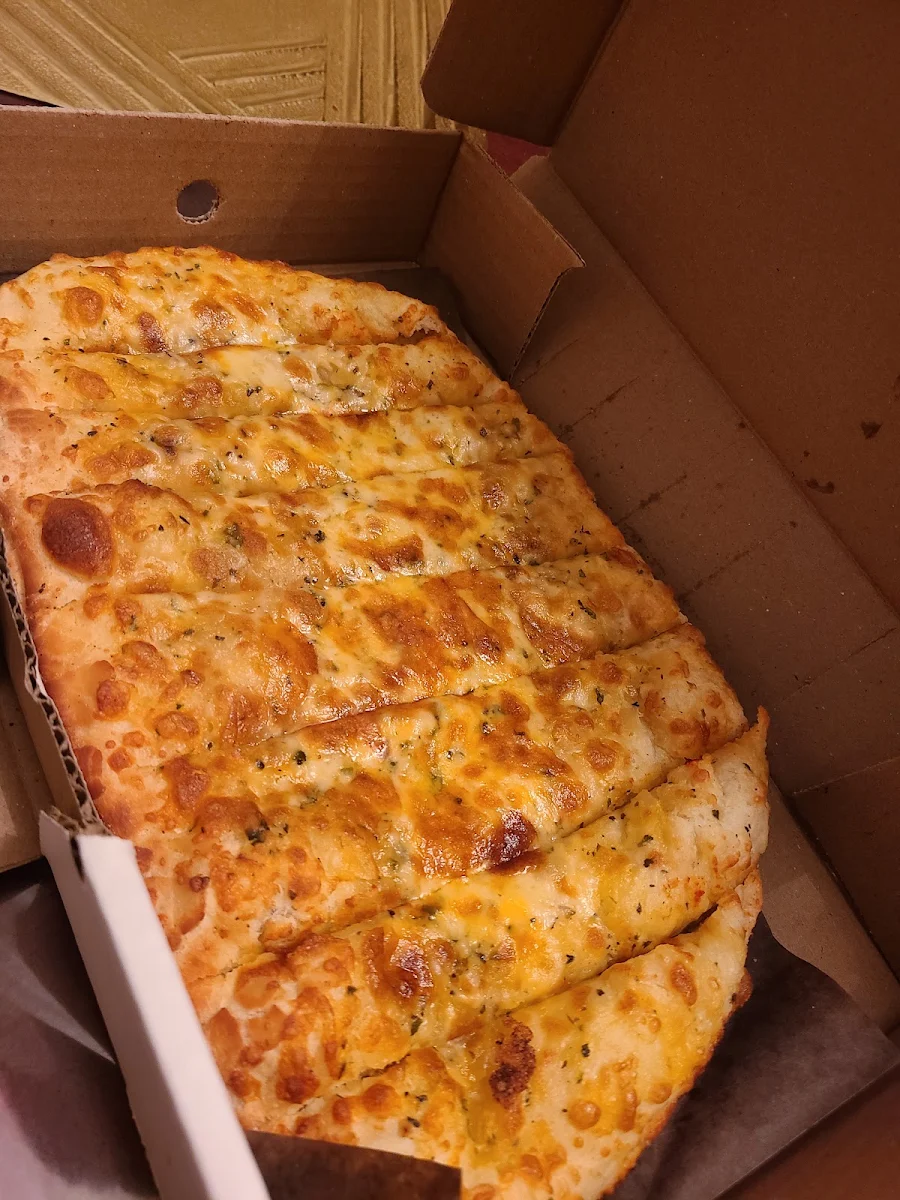 Half Moon Cheesy Bread
