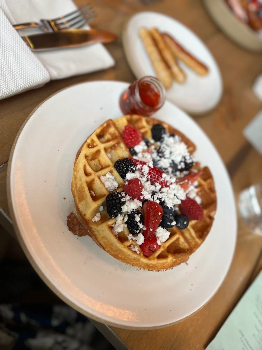 Sweet Potato Waffle Chicken
