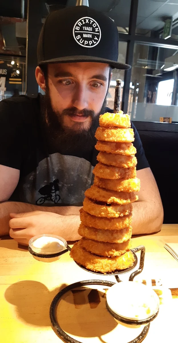 Tower of Onion Rings