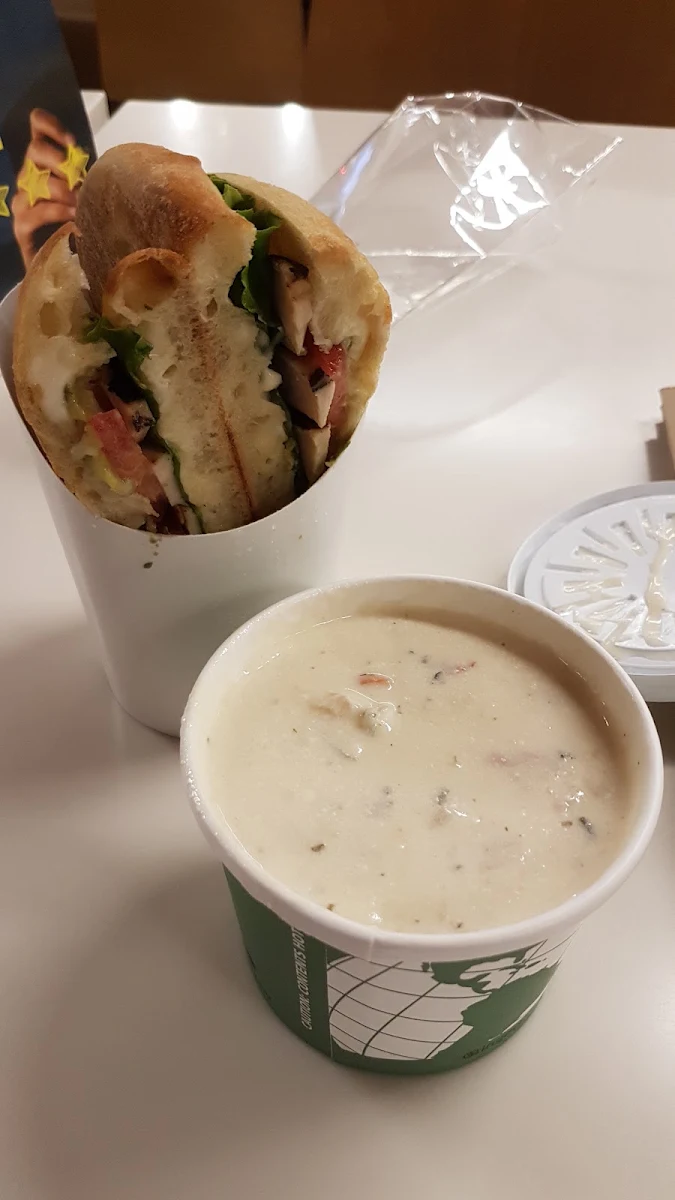 Focaccia Chicken blt