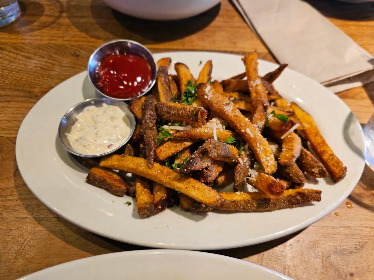 Garlic Parmesan Fries