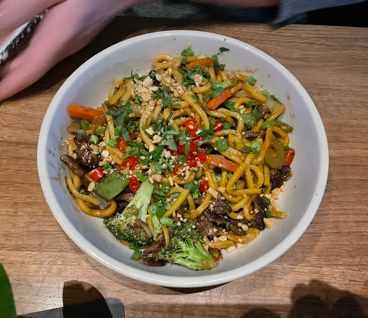 Szechuan Beef Noodle Bowl