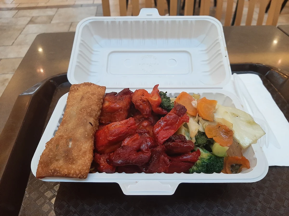 Bourbon Chicken Mixed Vegetables