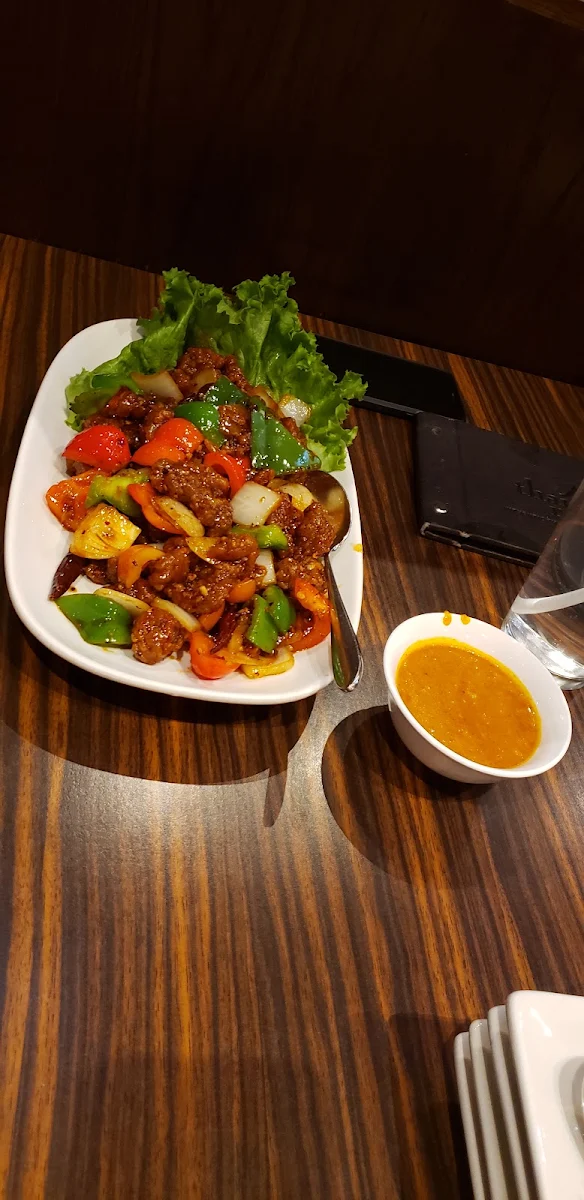 Fried Beef, Thai Room Scarborough