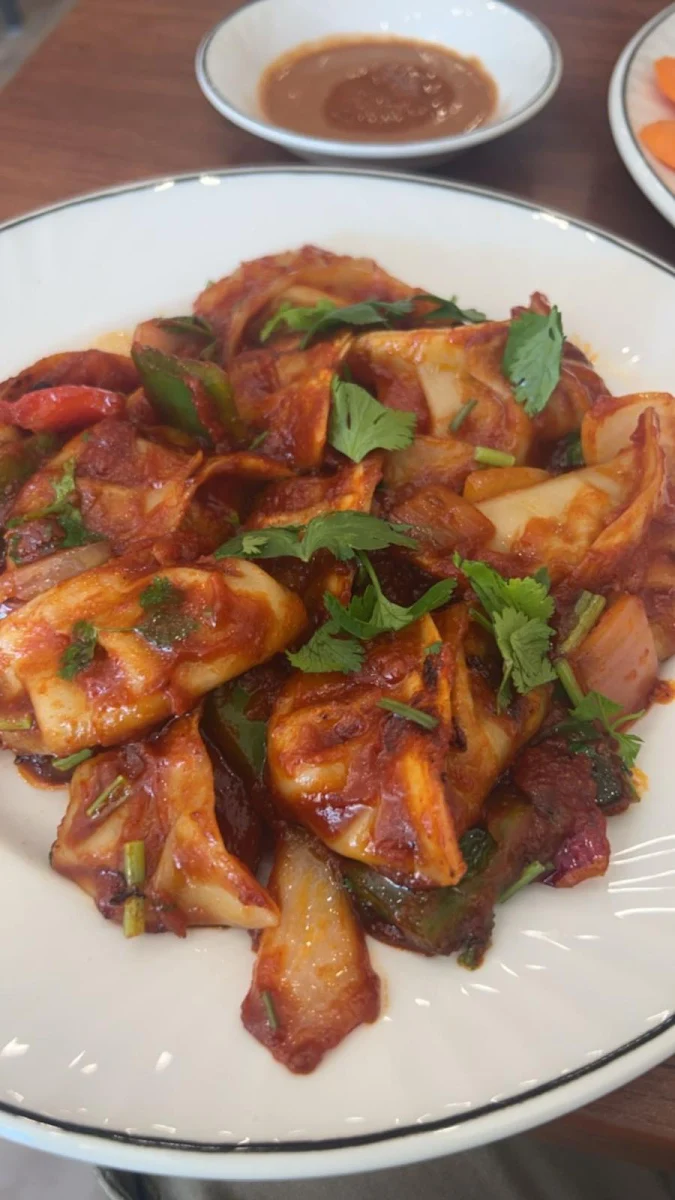 Chilli Chicken Momos