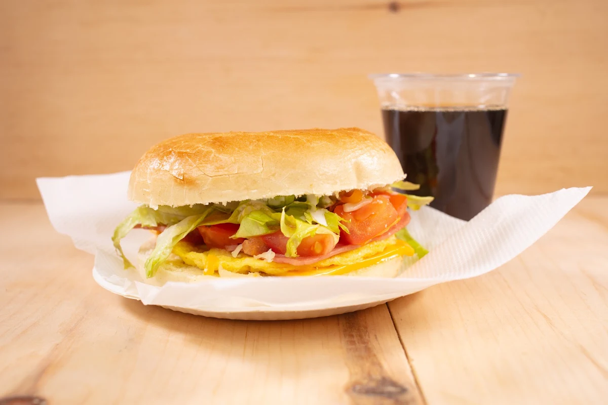 Breakfast Sandwich with Coffee Combo