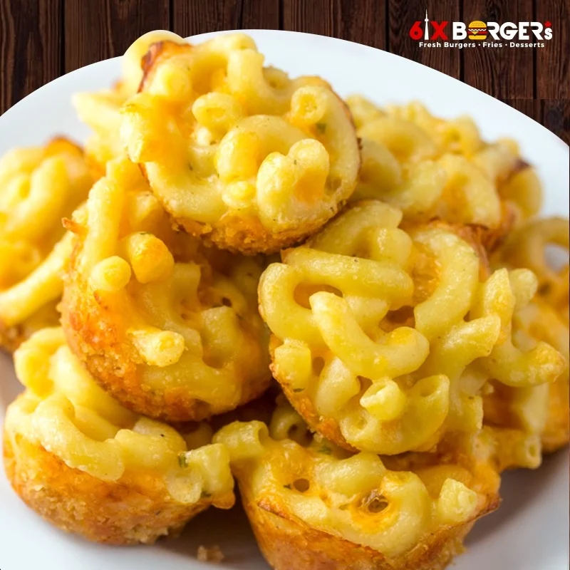 Mac & Cheese Bites, 6ix Burgers®