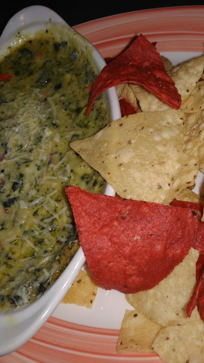 New Four Cheese Spinach Dip