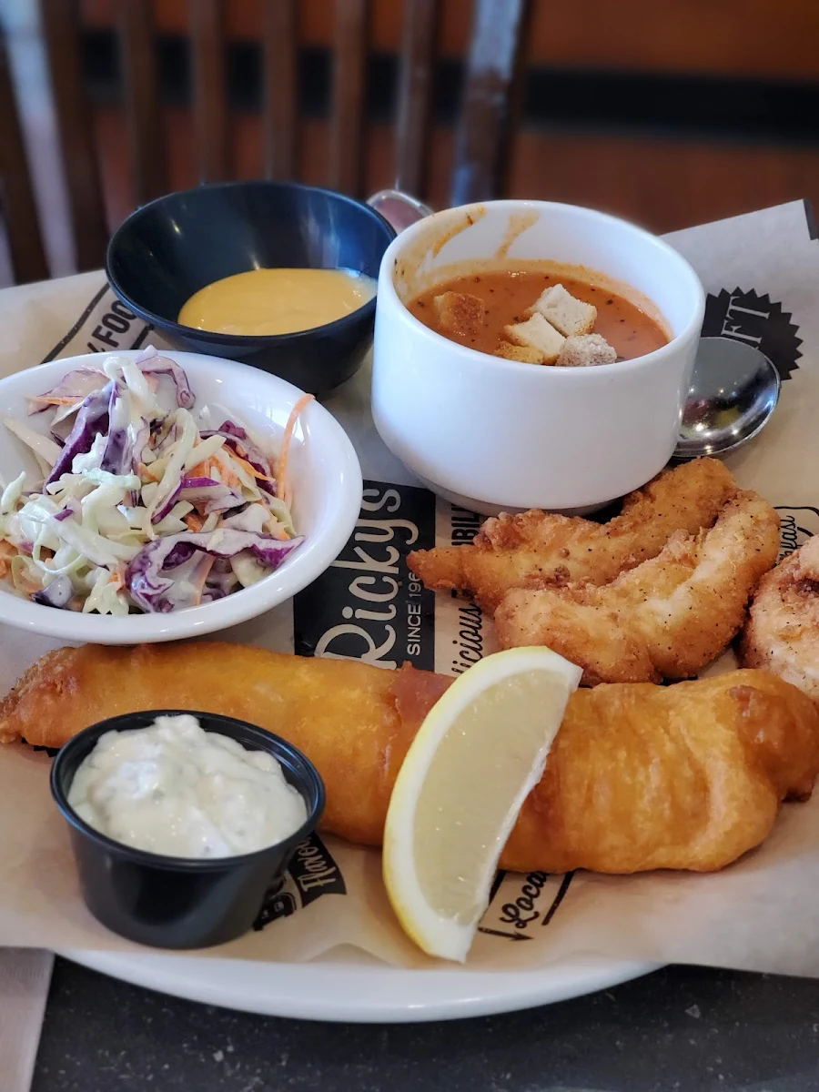 Hand-Battered Fish & Chips