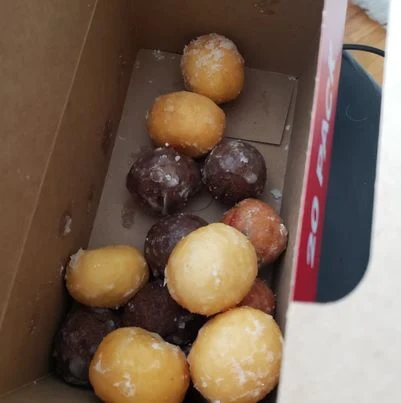 Chocolate Glazed Timbit