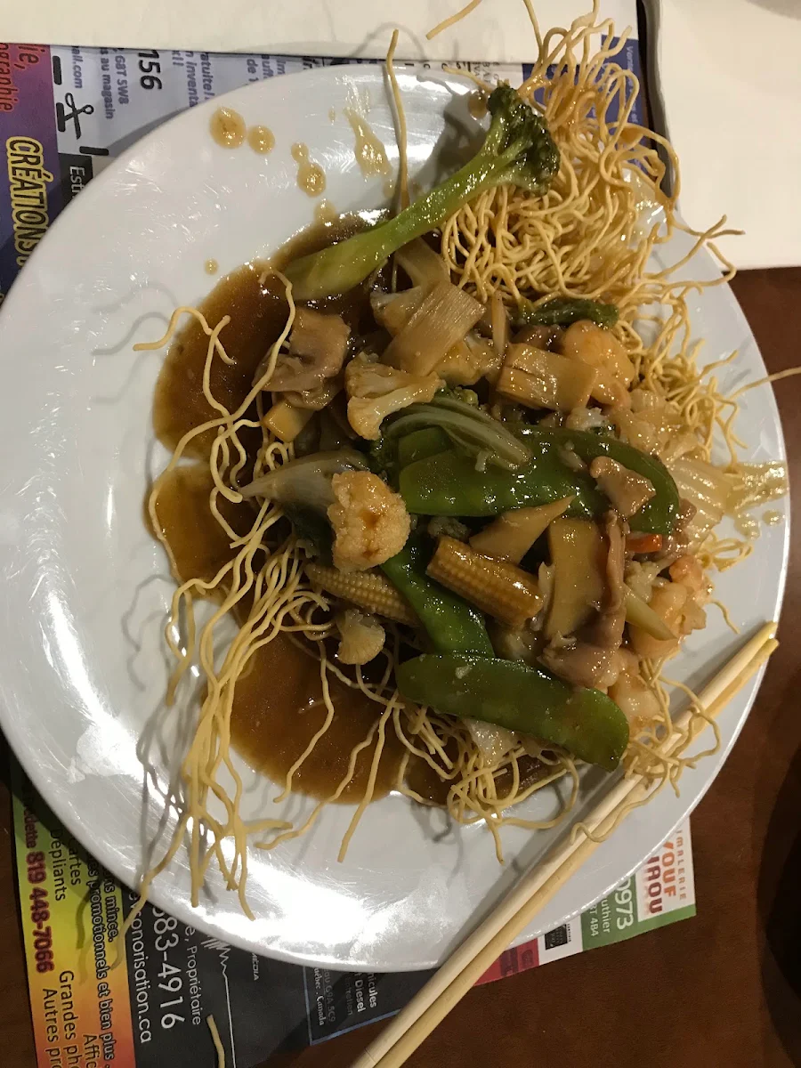 Nc1-3 Nouilles Croustillantes Crispy Noodle Chow-mein Style