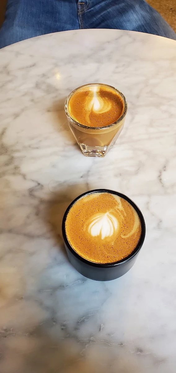 Cortado, Black wolf coffee
