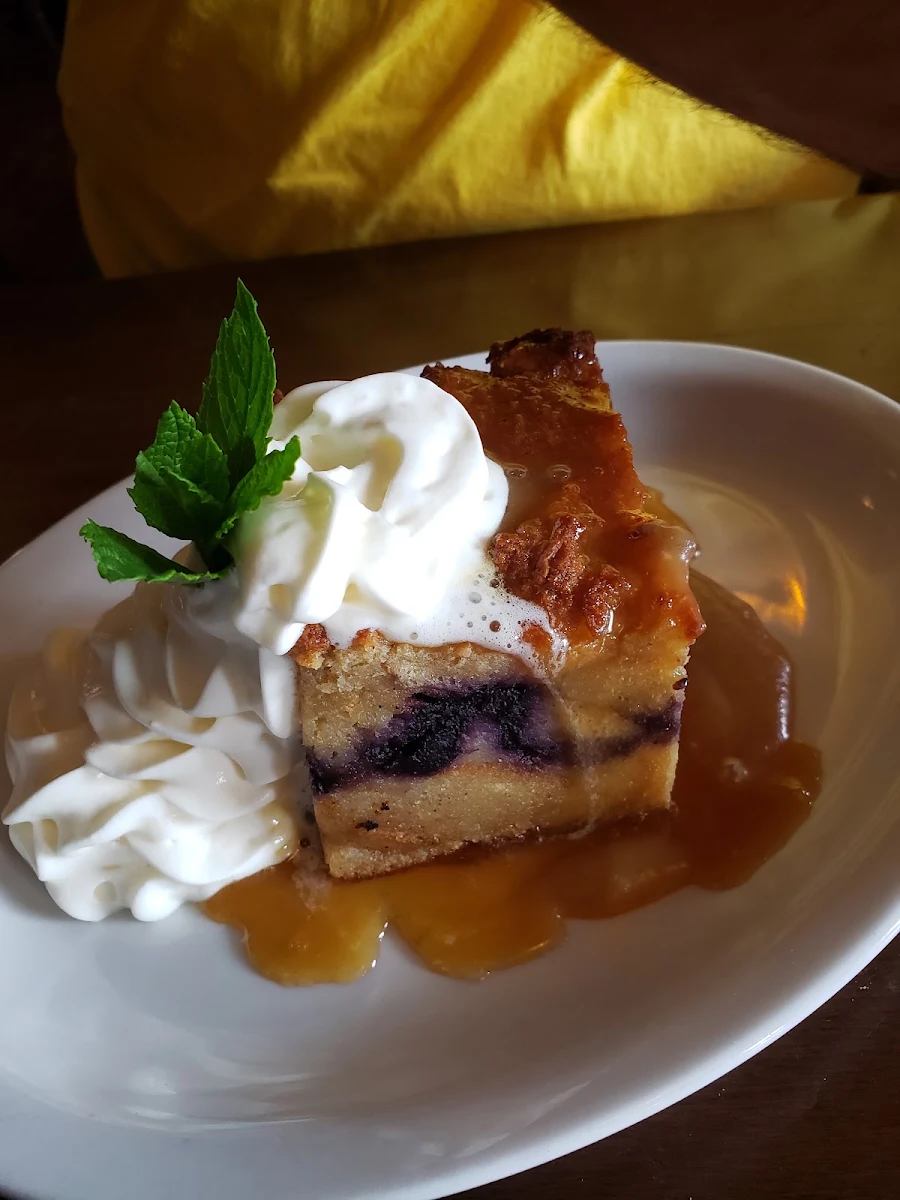 Blueberry Bread Pudding