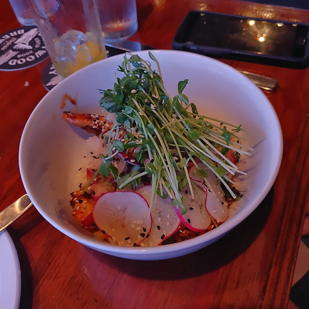 Sticky Chicken Rice Bowl