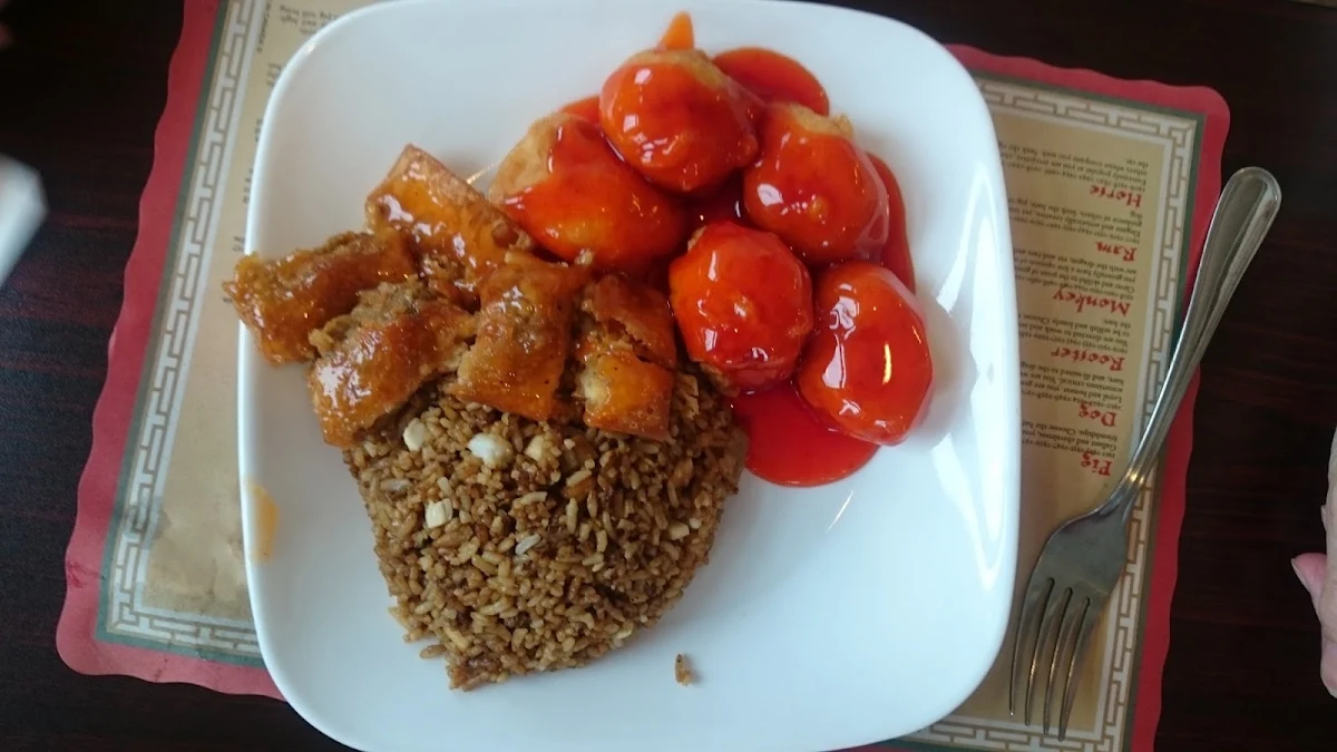 Chicken Balls Chicken Fried Rice