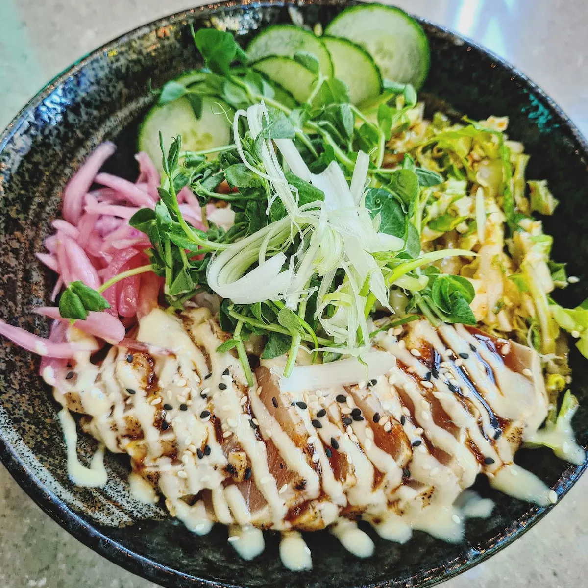 Seared Tuna Tataki Bowl