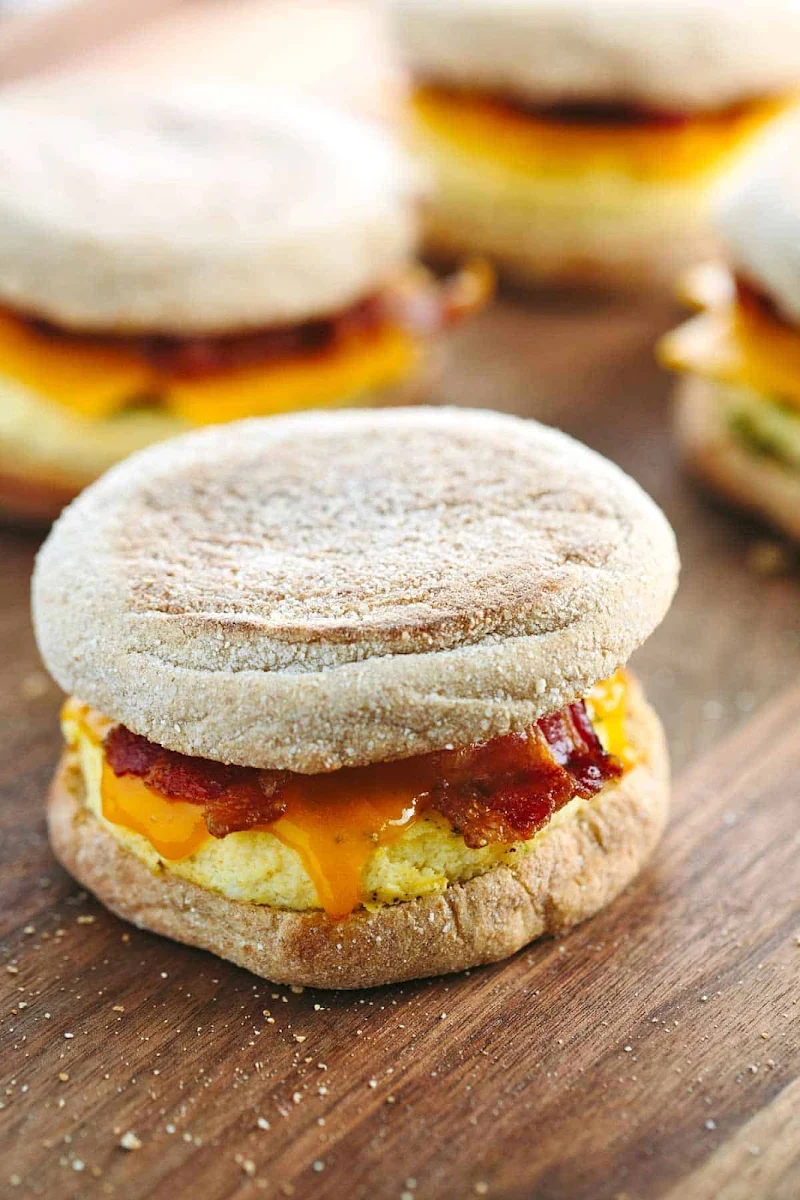 Breakfast Sandwich on English Muffin