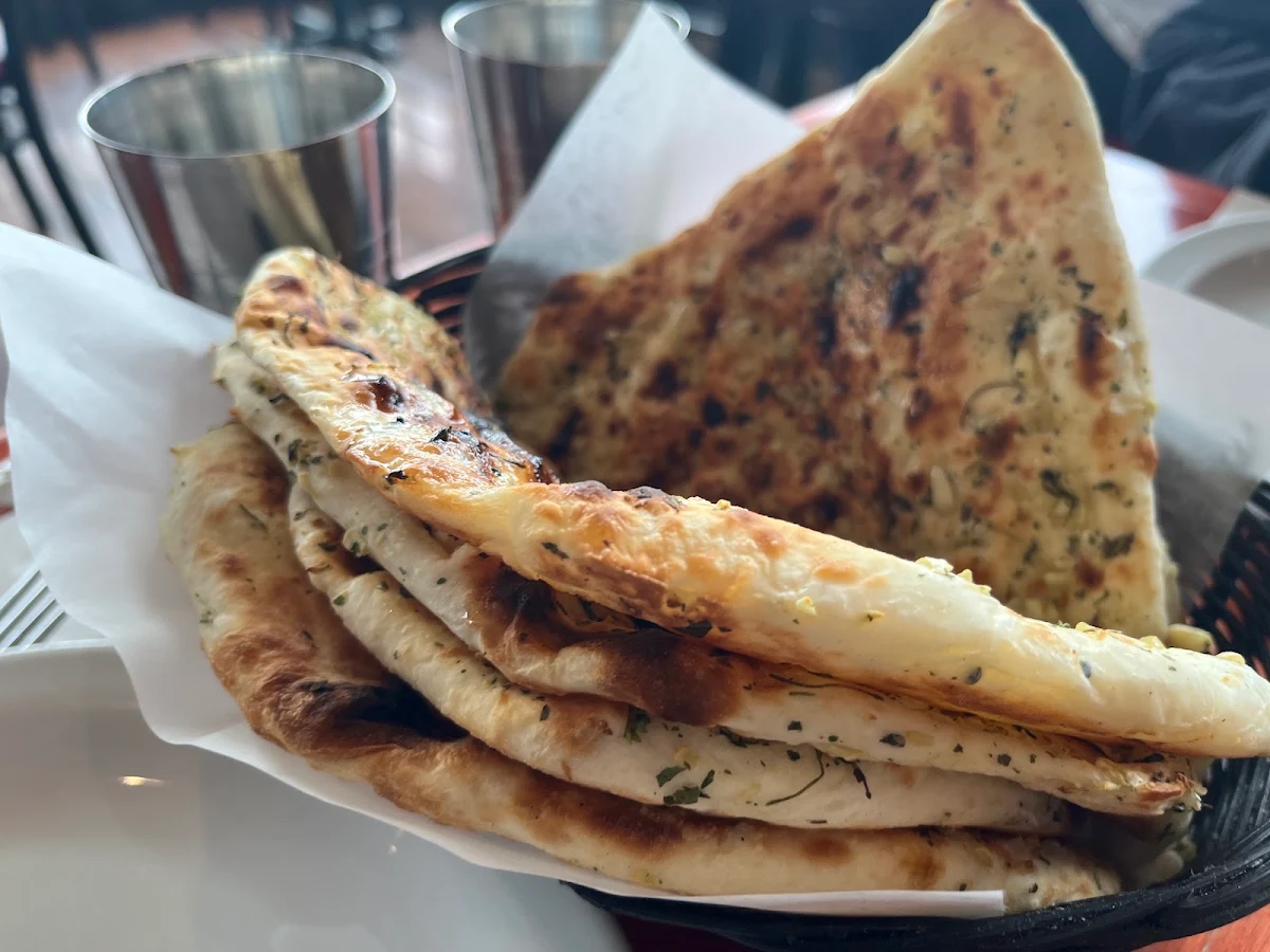 Garlic Naan Bread