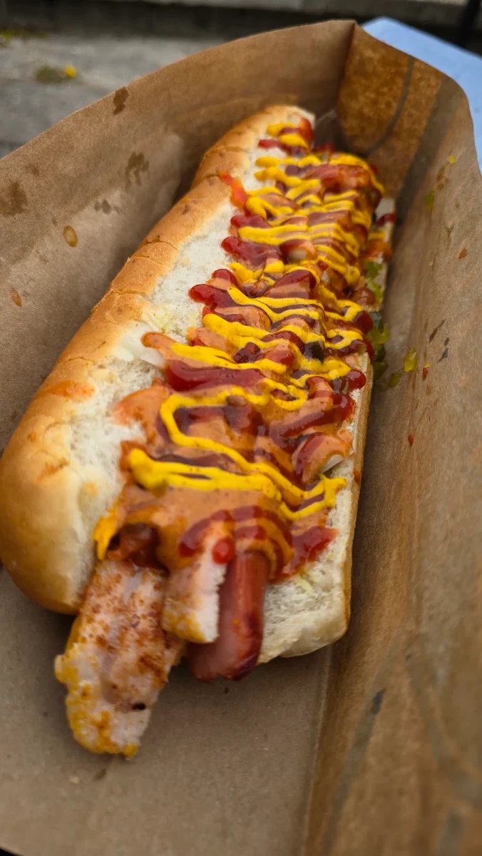 Foot Long Hot Dog