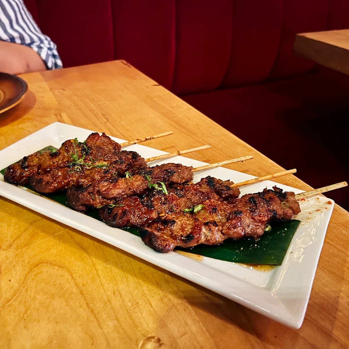 BBQ Pork Skewers Moo Ping