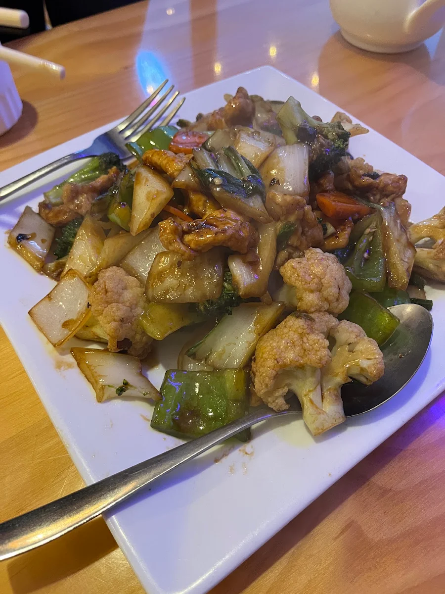 Mixed Vegetables in Black Bean Sauce