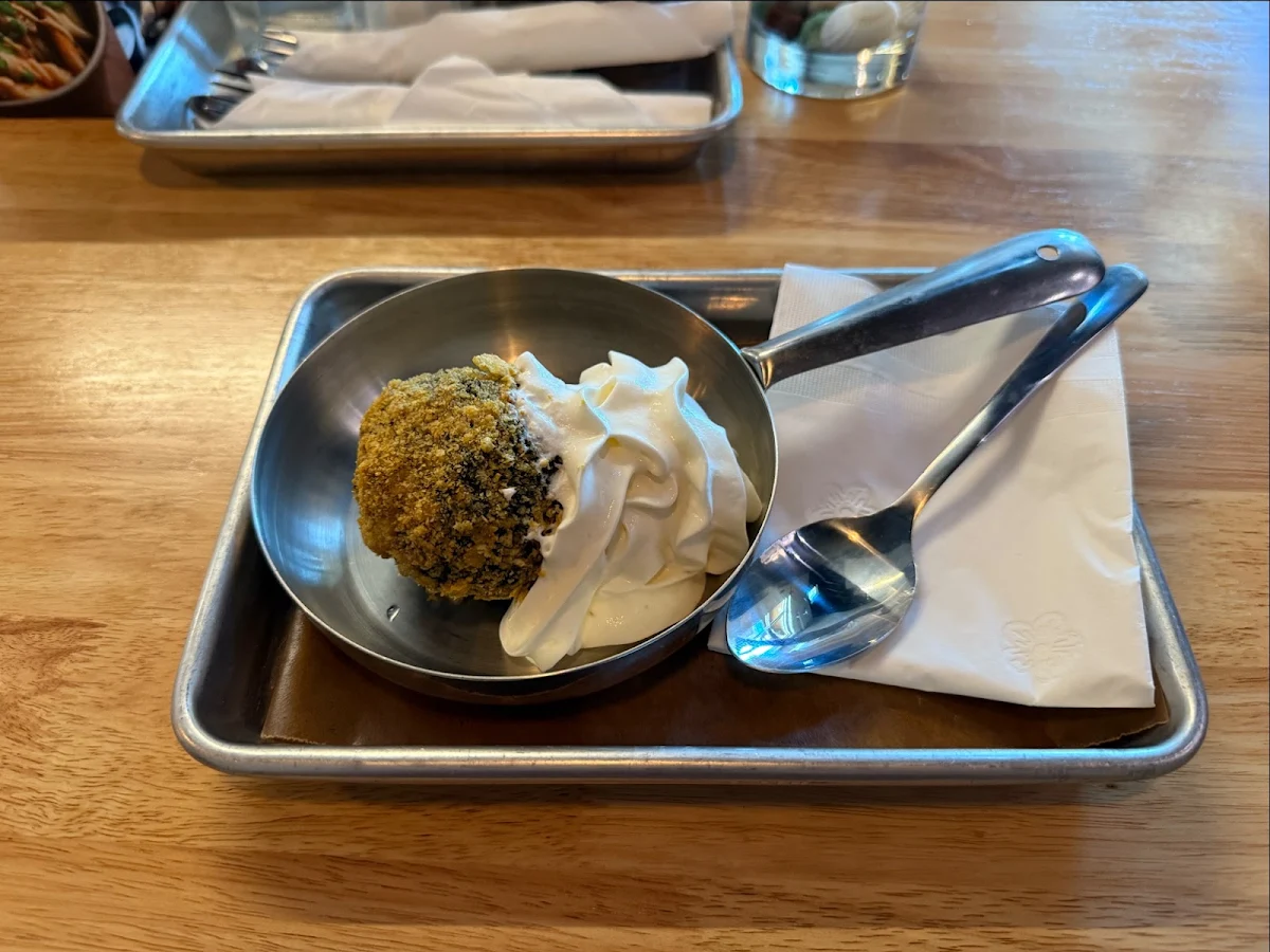 Deep Fried Mocha Mud Pie