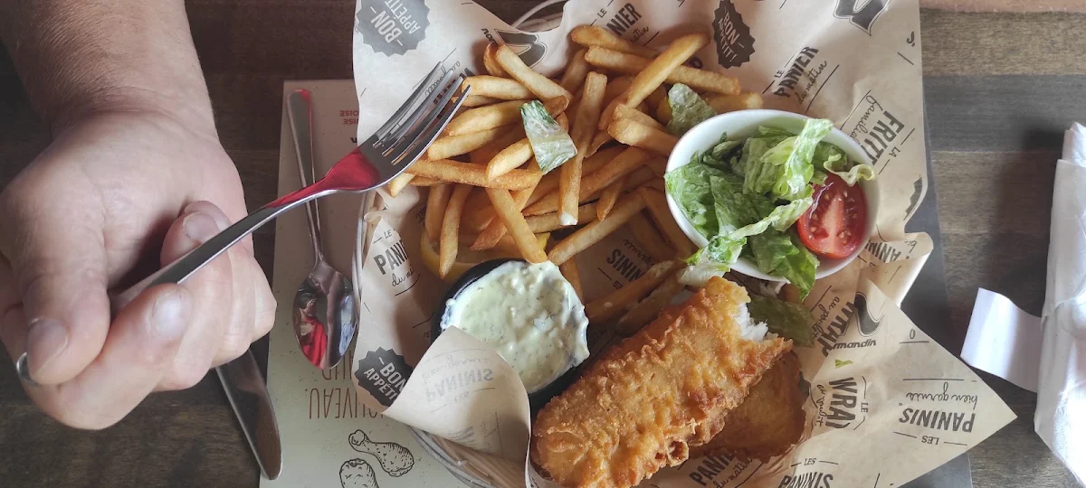 Fish and Chips, Restaurant Normandin Roberval