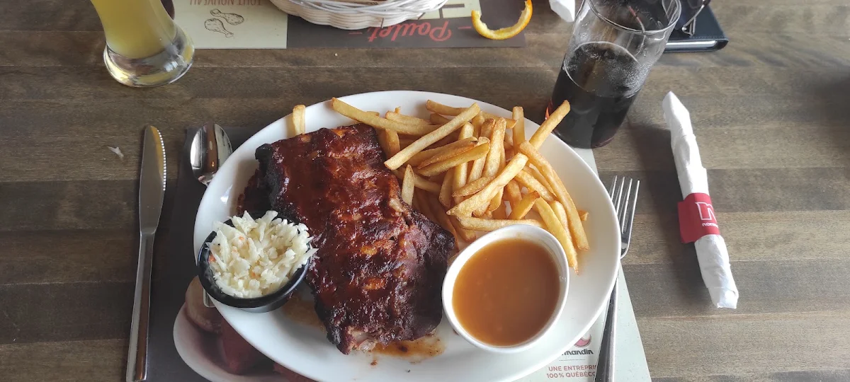 Ribs, Restaurant Normandin Roberval