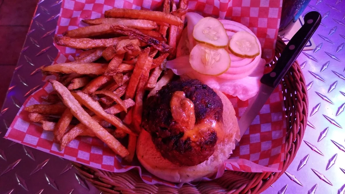 One Pound Burger with Fries