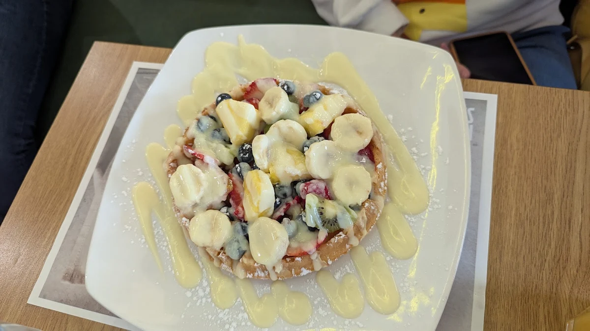 Waffle Half Portion, Pür & Simple
