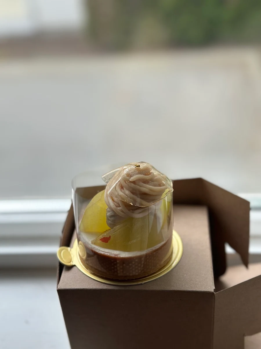 Chestnut Mont Blanc Tart