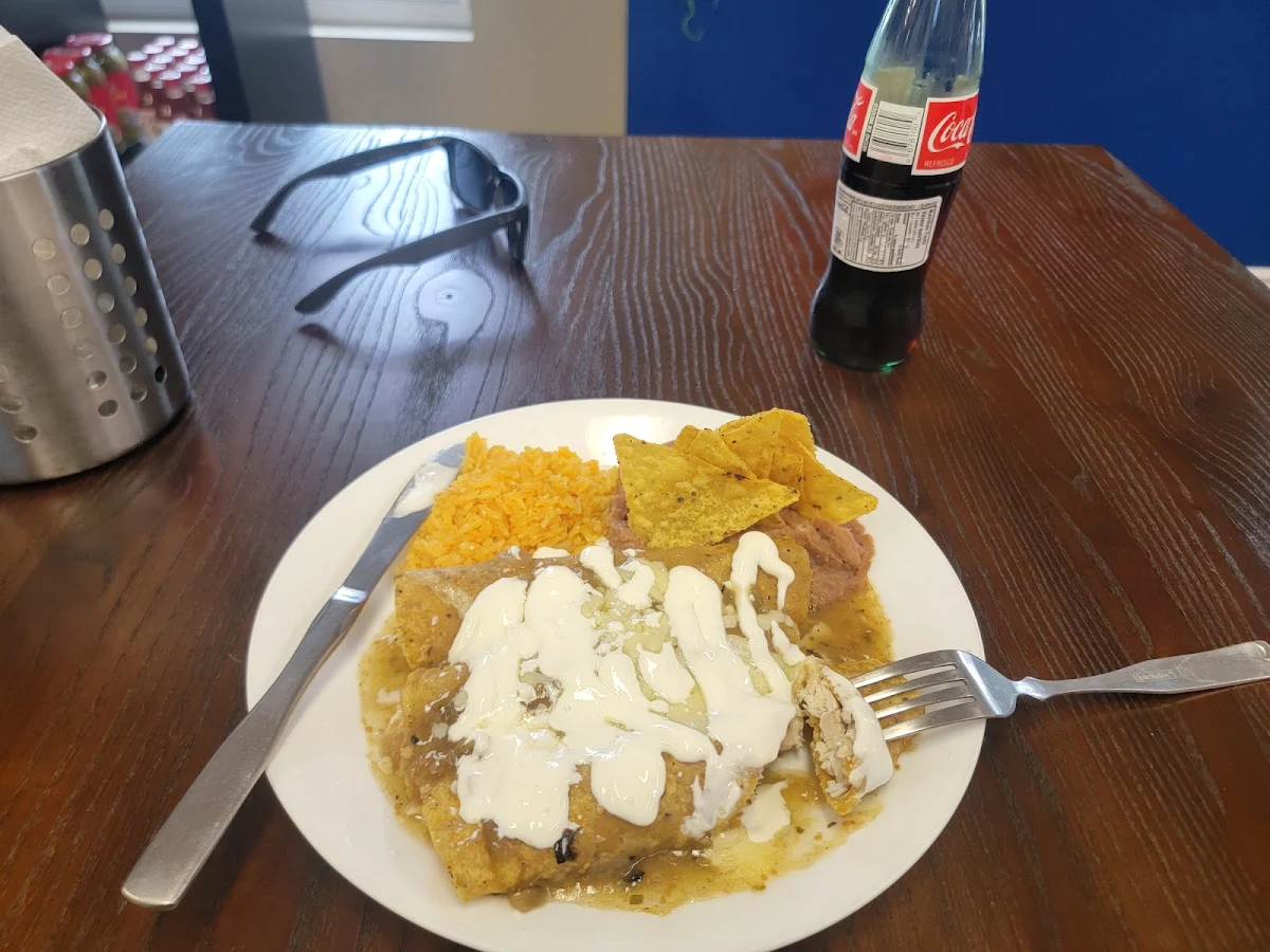 Enchiladas Verdes