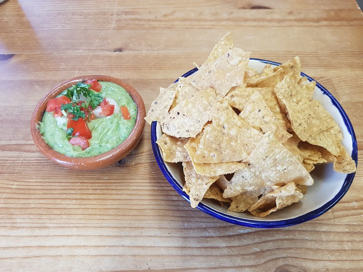 Tortilla Chips and Guacamole