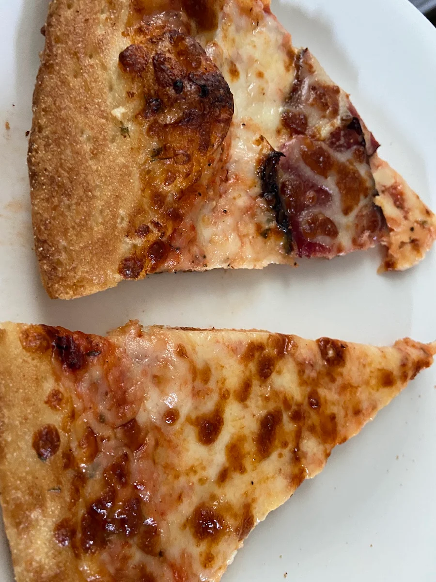 Smoke Meat and Cheese Pizzas