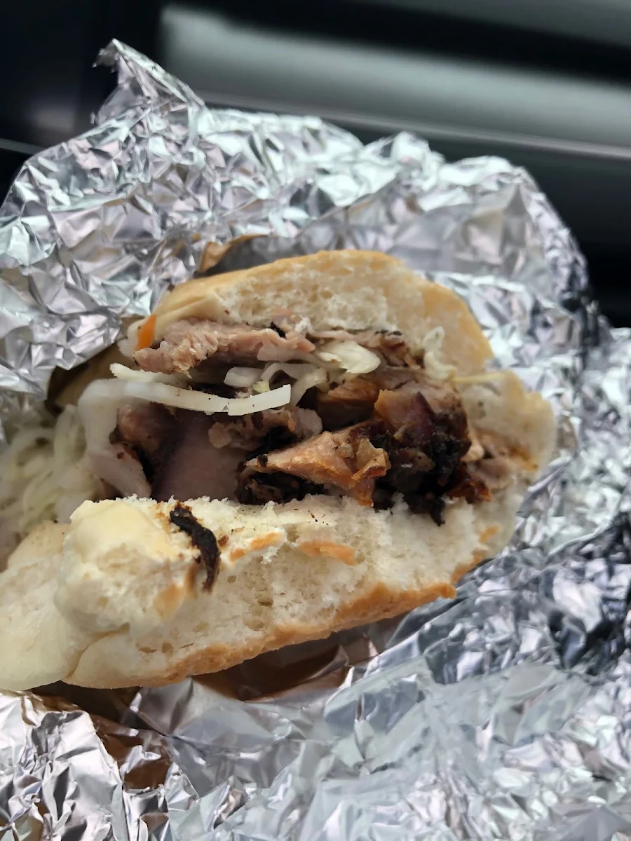 Jerk Pork Sandwich