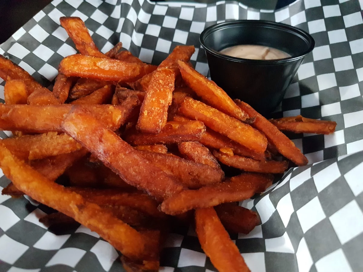 Yam Fries with Chipotle Sauce