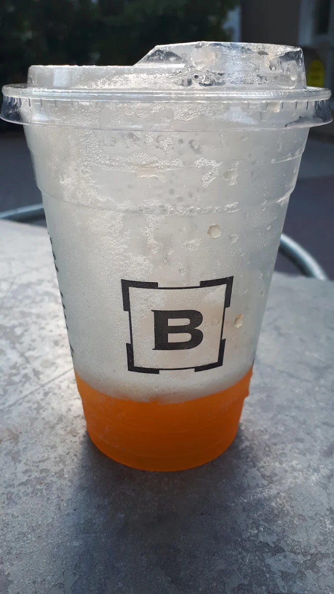 Peach Green Shaken Iced Tea