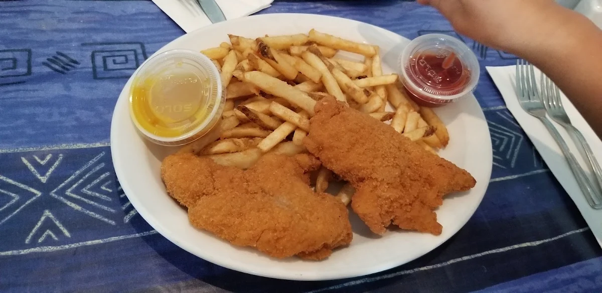 Kids Chicken Strips and Fries