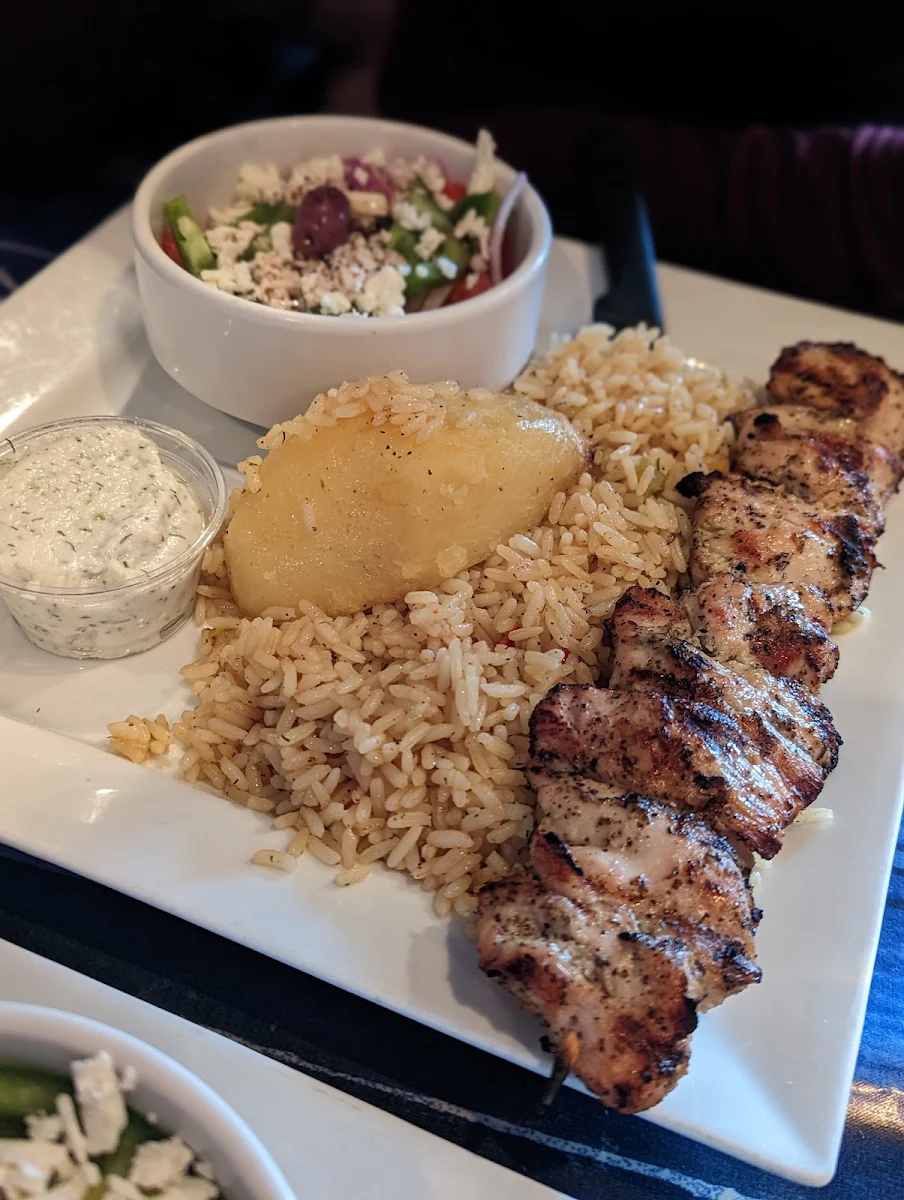 Lamb Sirloin Souvlaki
