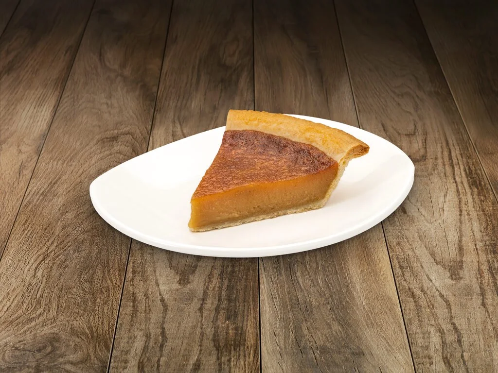 Pointe de Tarte Au Sucre Sugar Pie Slice