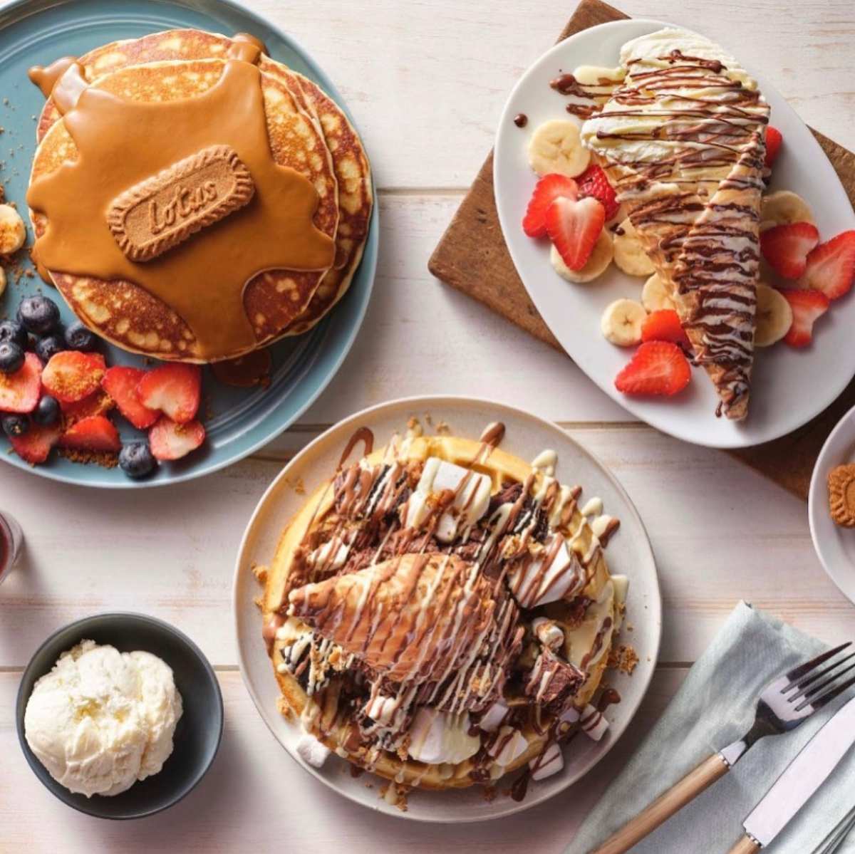 Rolo Pancakes