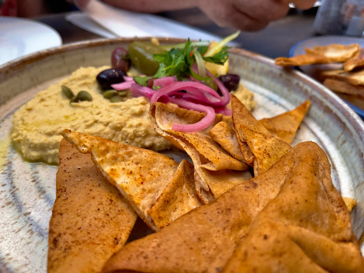 Hummus and Pita Chips