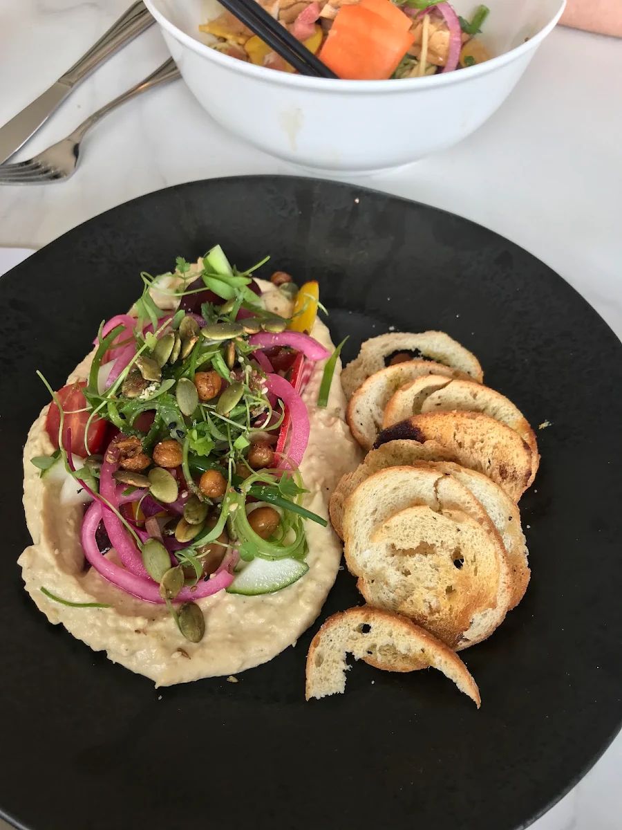 Loaded Hummus Plate