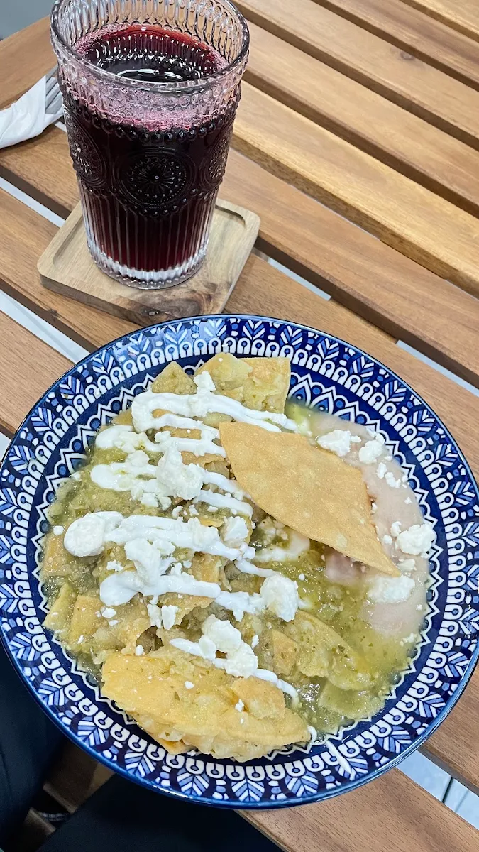 Green Chilaquiles W