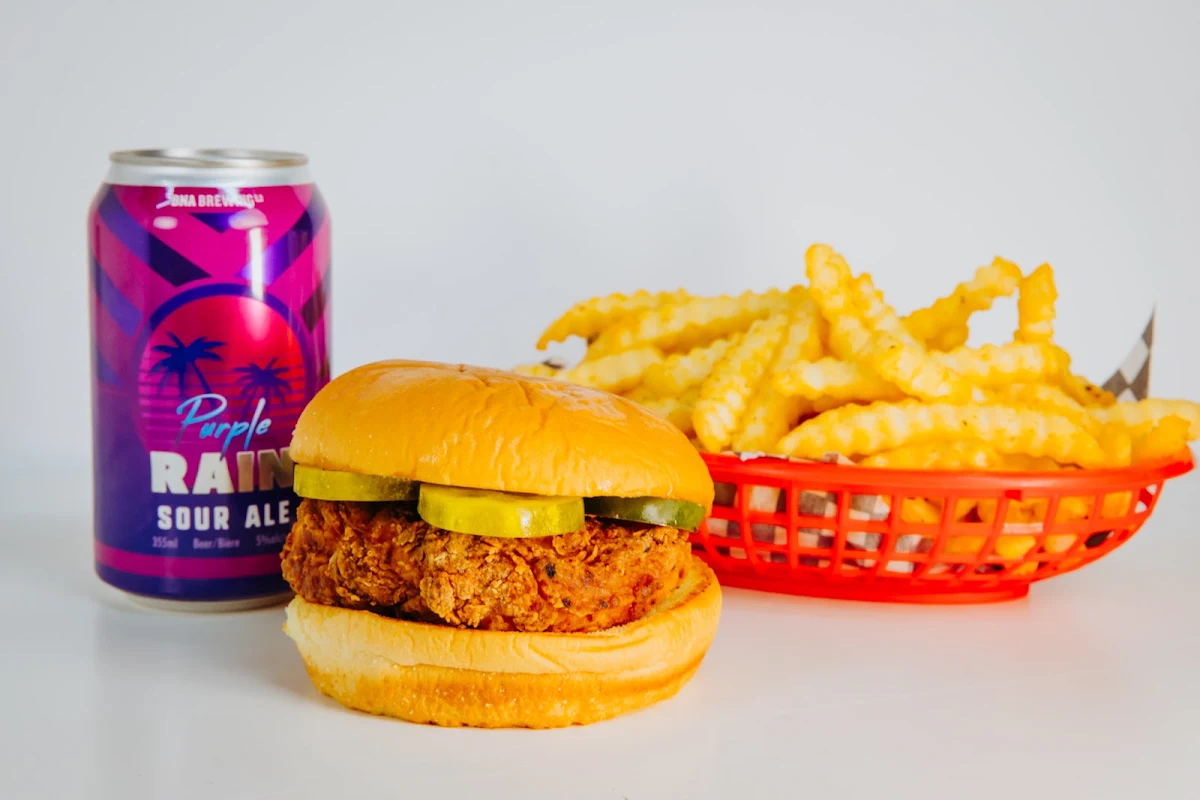 Fried Chicken Burger