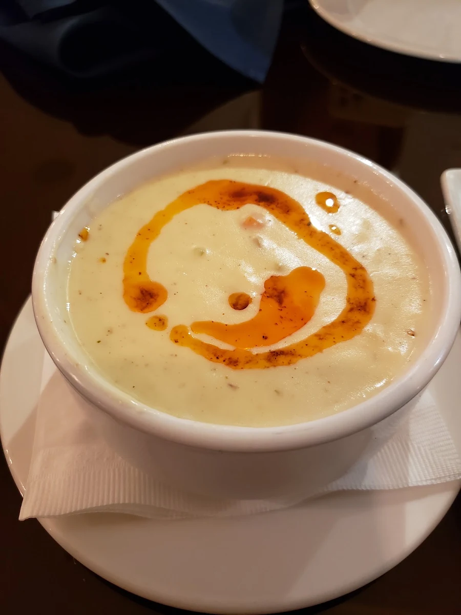 Corn Chowder, Free Bird Table & Bar