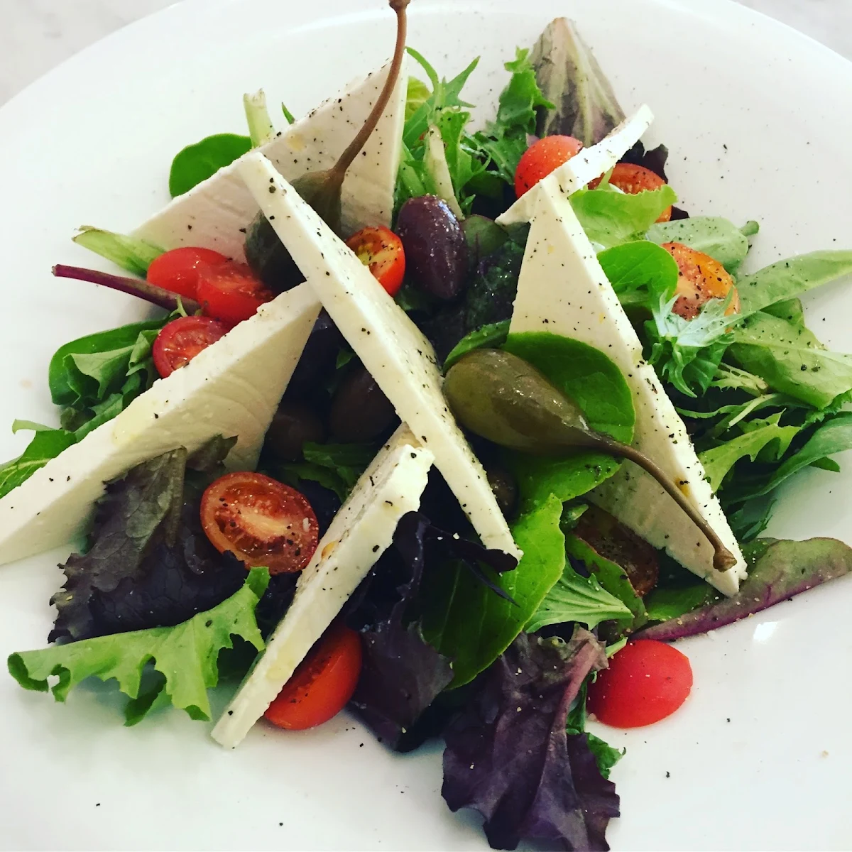 Salad with Feta Cheese