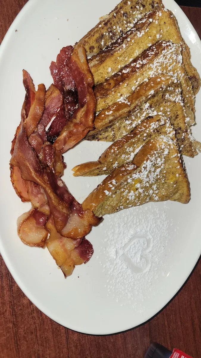 French Toast with Bacon