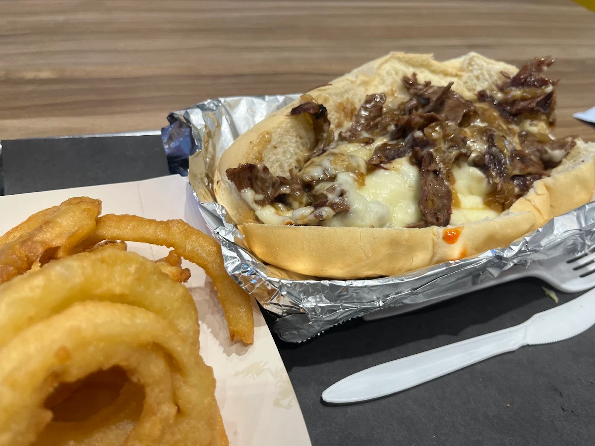 The Utility Cheese Steak Combo